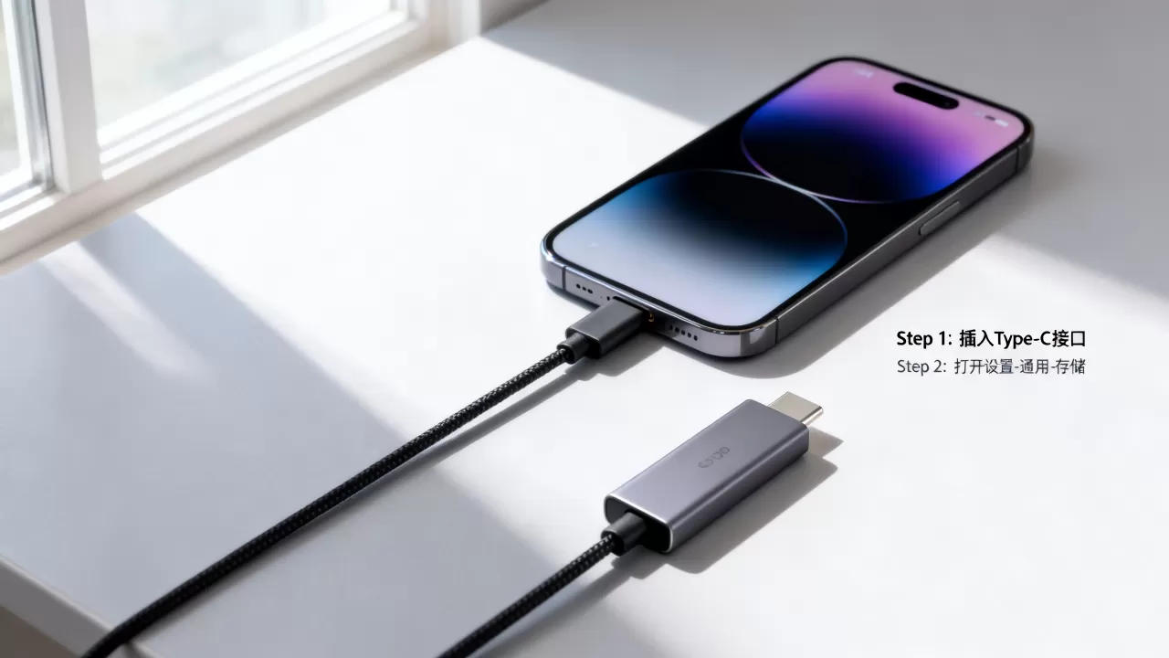 iphone外接存储怎么连，iphone外接存储