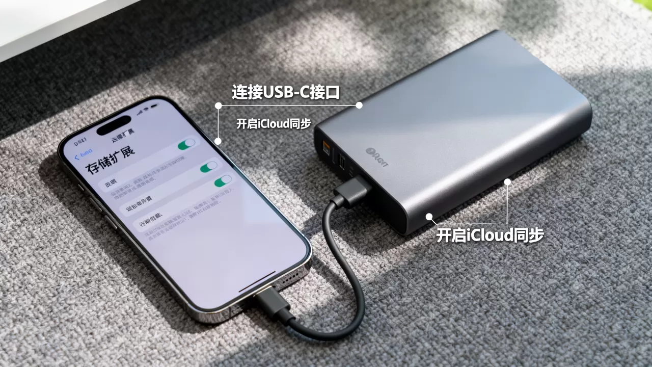 iphone扩展存储，iphone怎么扩展存储空间