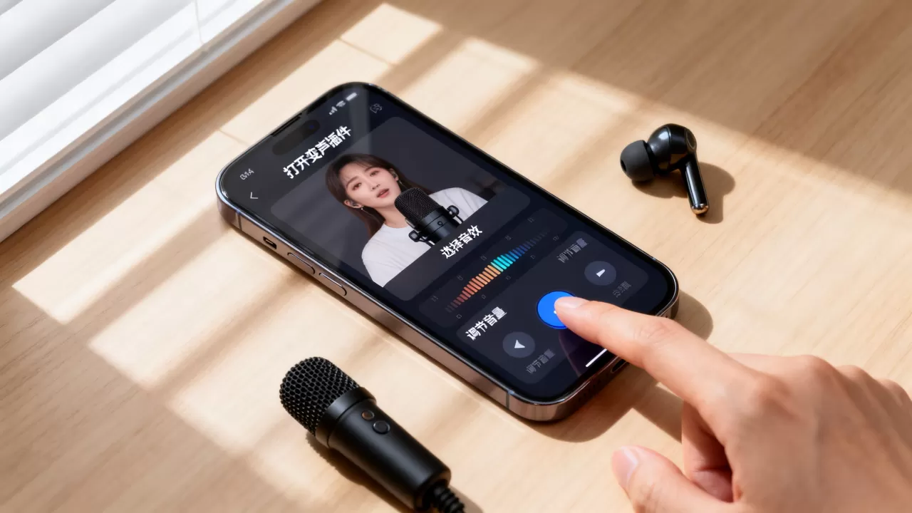 iphone变声插件怎么用，iphone变声软件