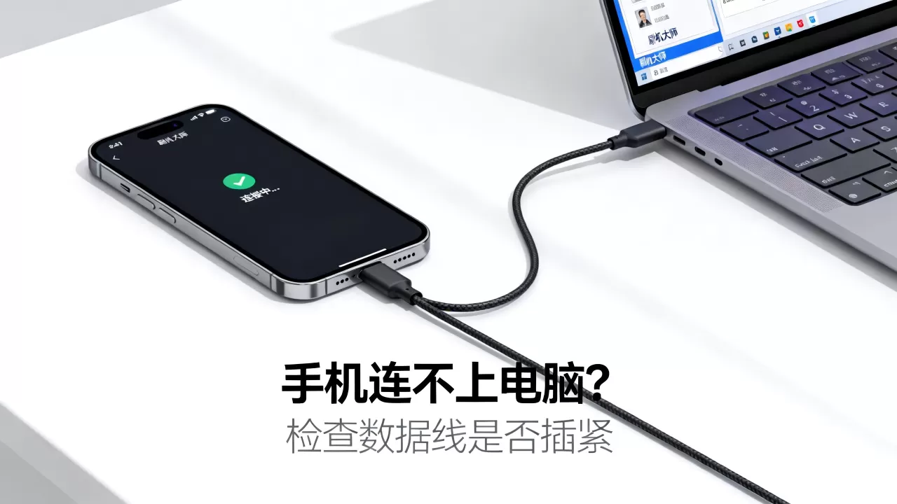 刷机大师手机连不上怎么办，刷机大师连不上电脑