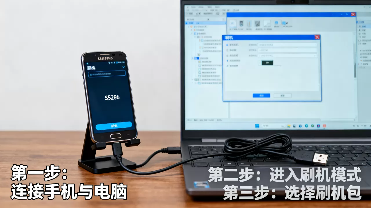 s5296刷机教程，三星s5296刷机失败怎么办