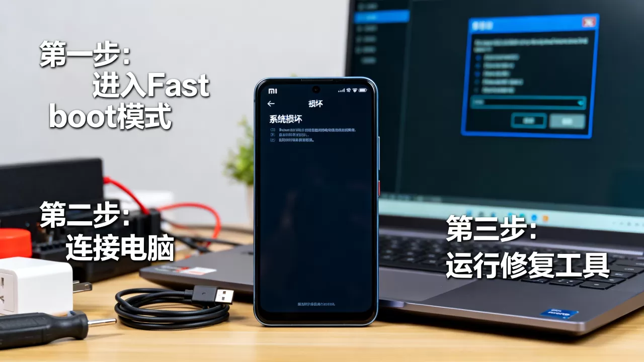 小米刷机系统损坏怎么办，小米手机变砖修复教程