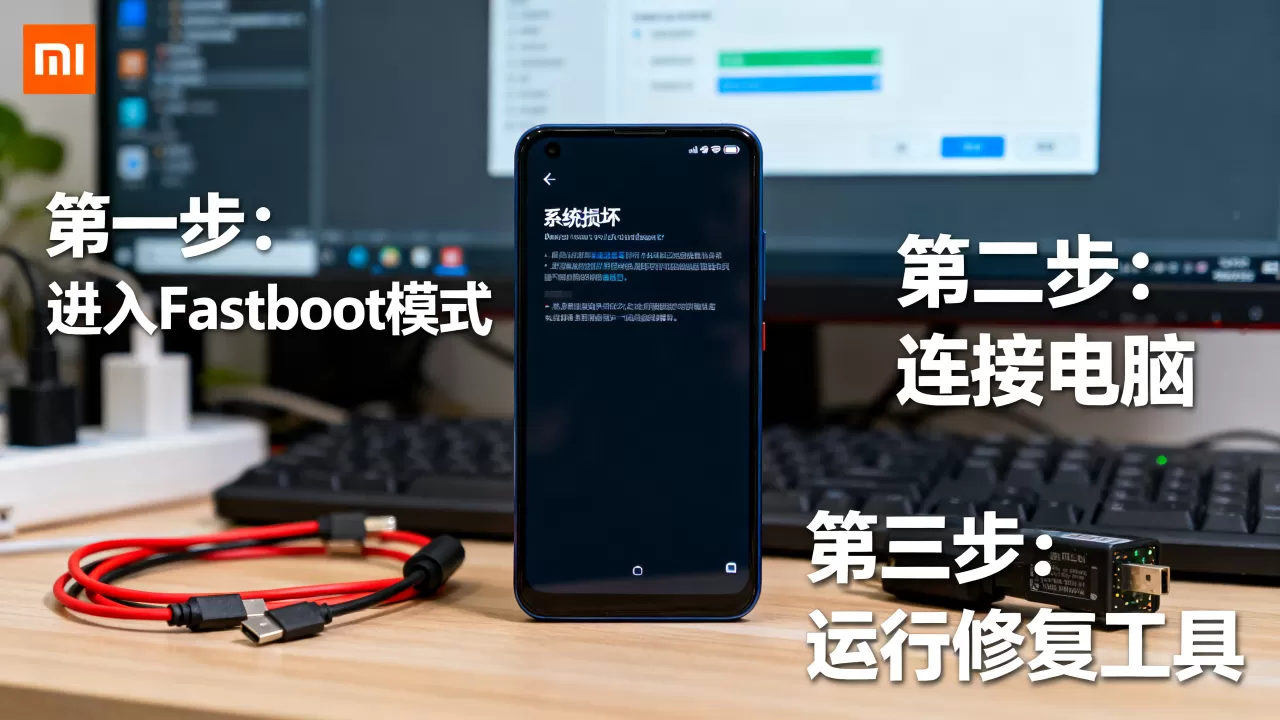 小米刷机系统损坏怎么办，小米手机变砖修复教程
