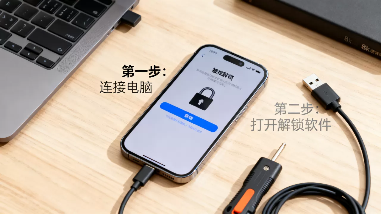 国外iphone解锁，iphone被锁了怎么解锁