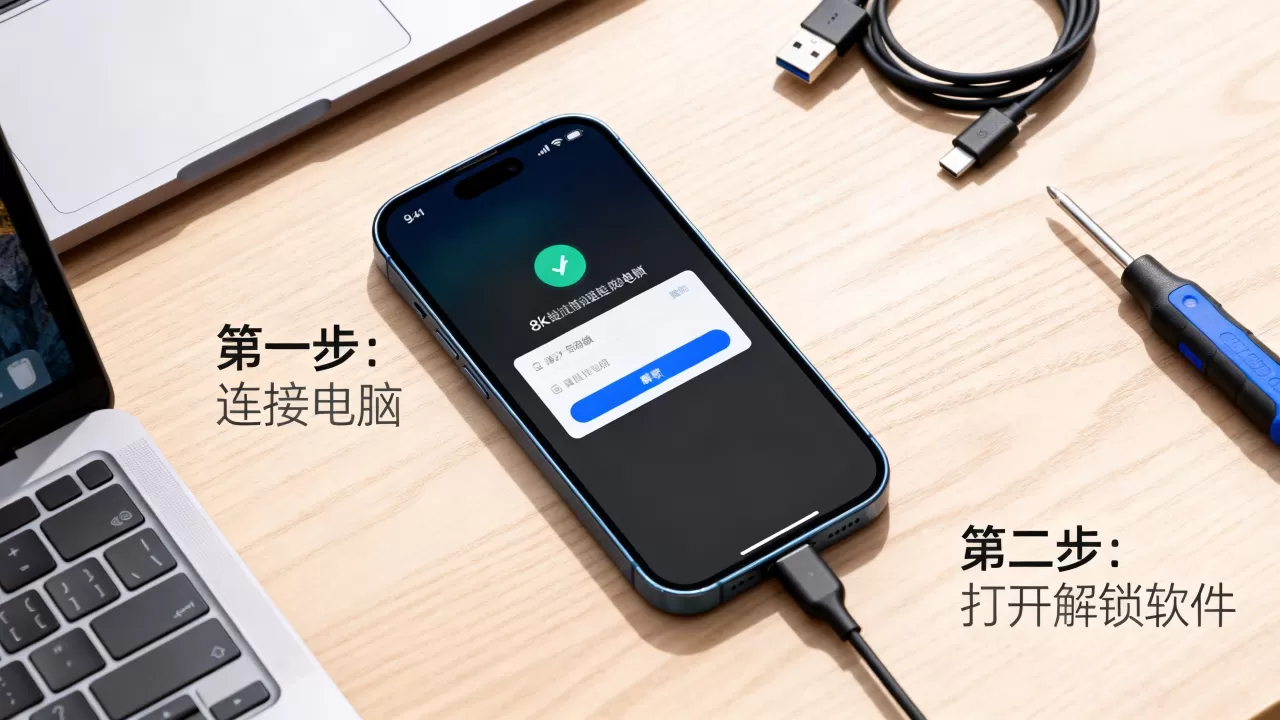 国外iphone解锁，iphone被锁了怎么解锁