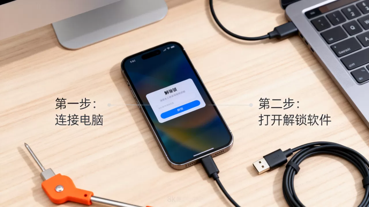 国外iphone解锁，iphone被锁了怎么解锁