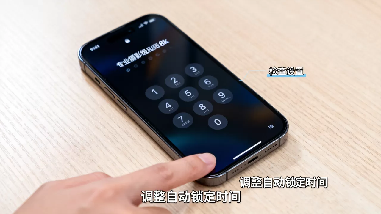 iphone屏幕突然锁屏怎么办，iphone屏幕自动锁定