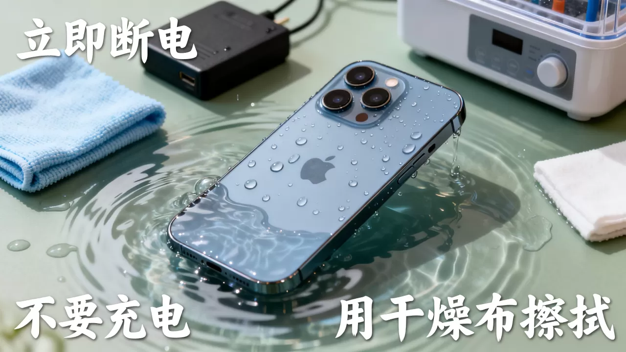 iPhone进水了还能充电吗，iphone进水怎么办