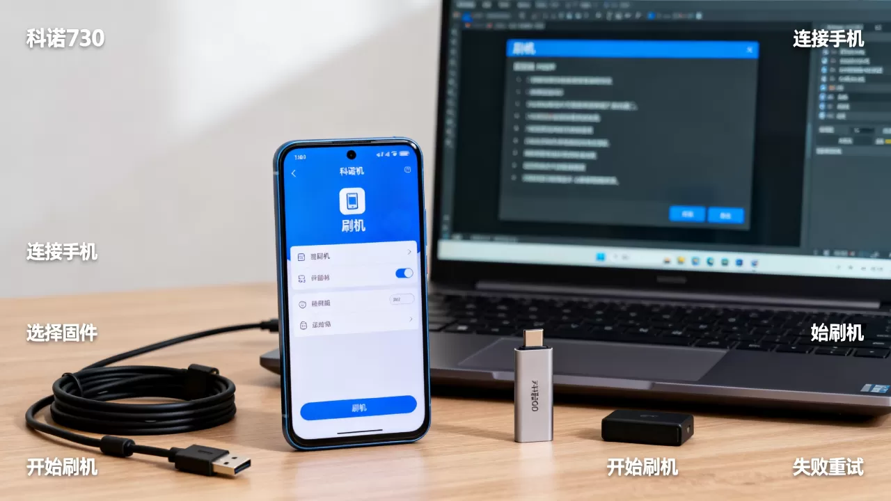 科诺730刷机教程，科诺730刷机失败怎么办