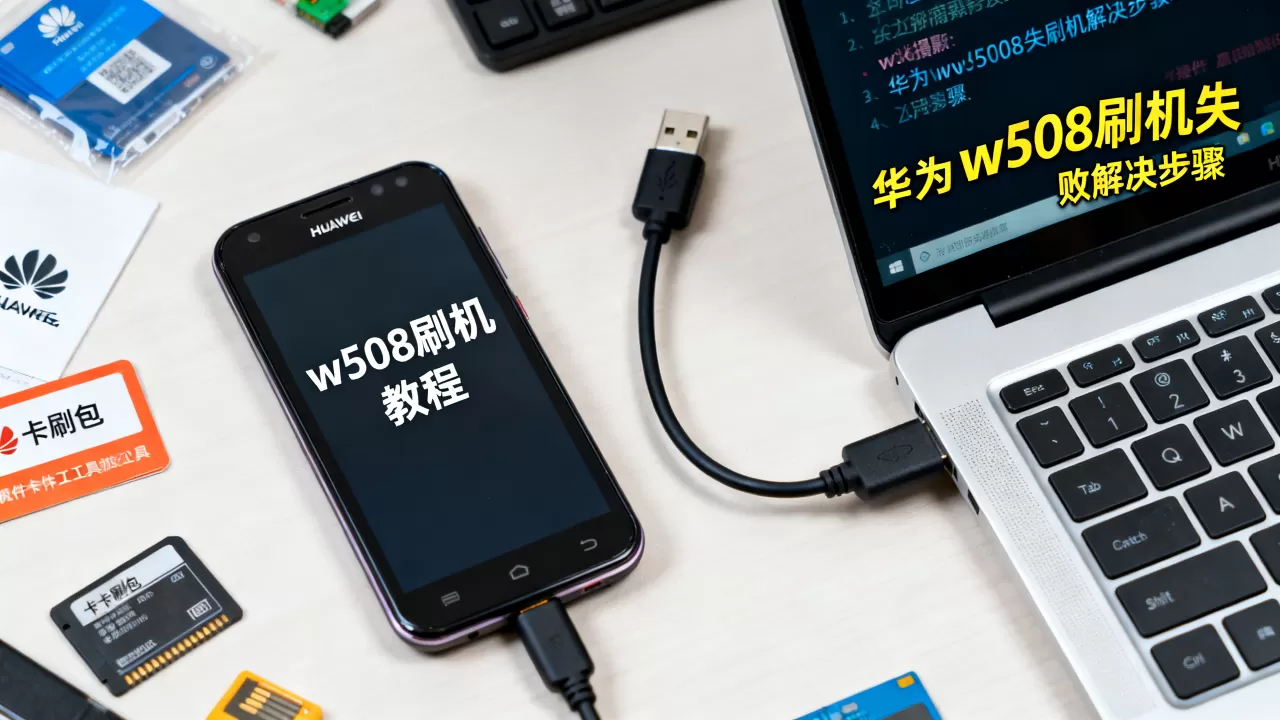 w508刷机教程，华为w508刷机失败怎么办