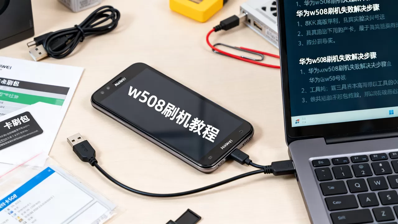 w508刷机教程，华为w508刷机失败怎么办