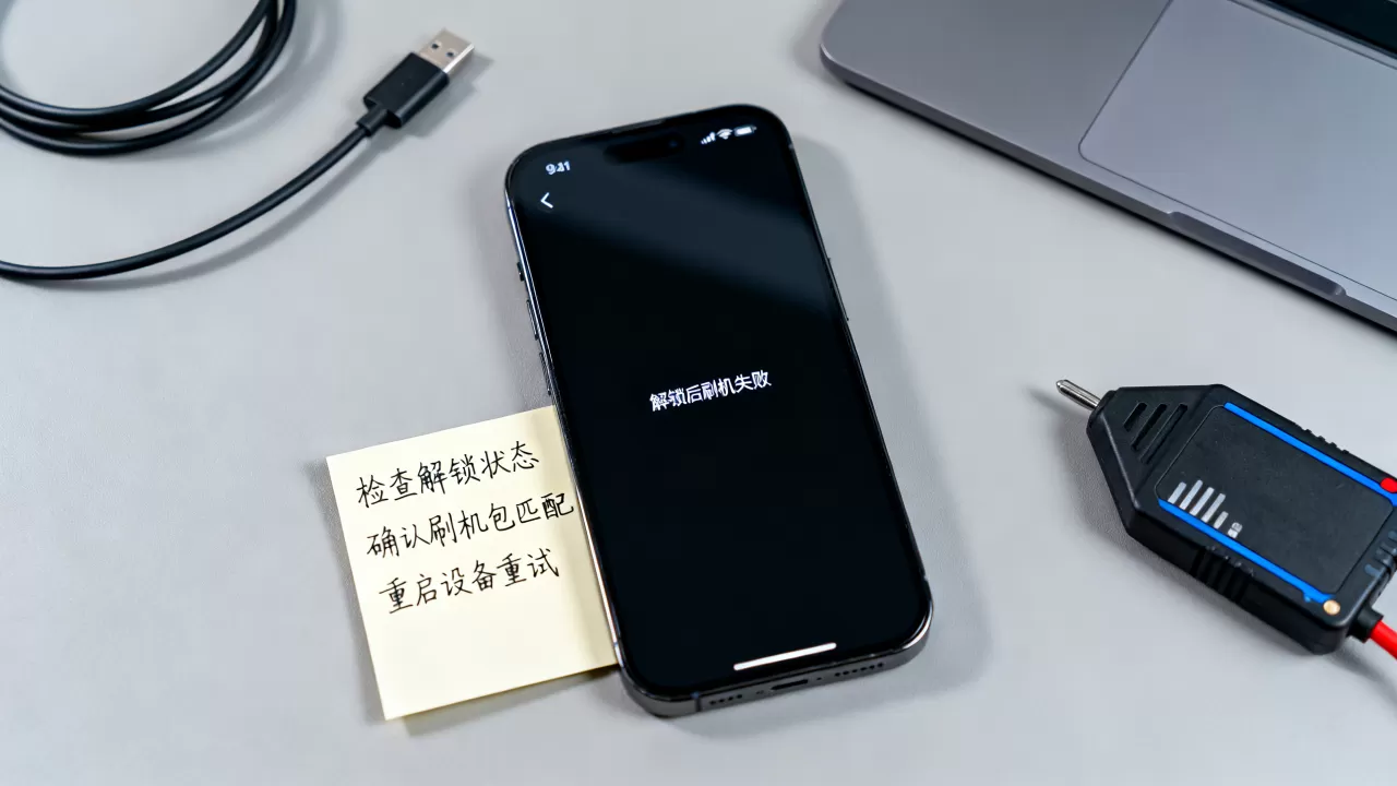 解锁后刷机失败怎么办，手机解锁刷机失败