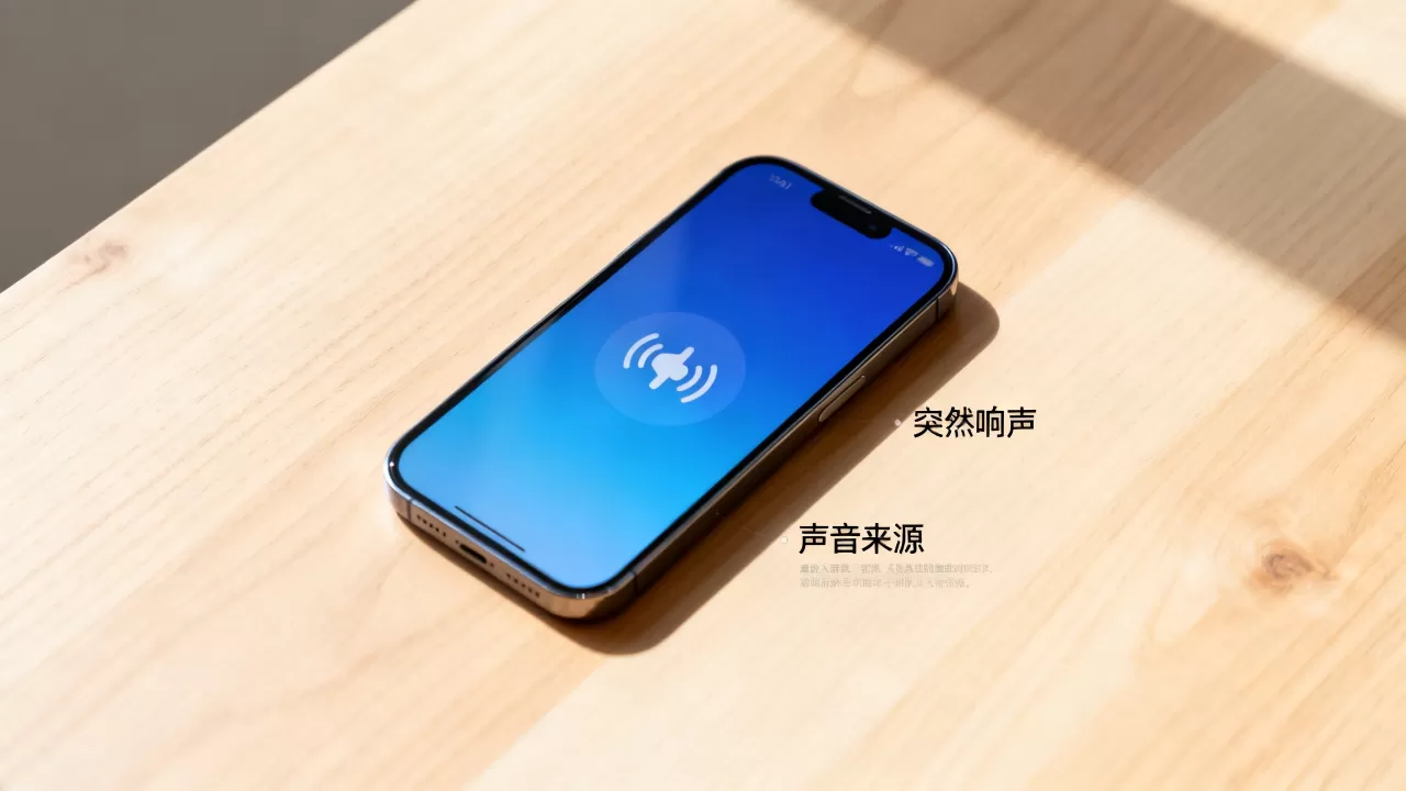iphone突然响声怎么回事，iphone突然发出声音