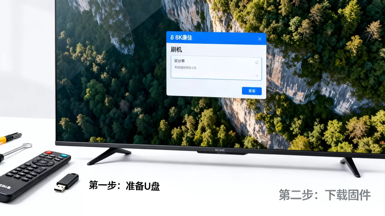 康佳电视怎么刷机？康佳电视刷机教程