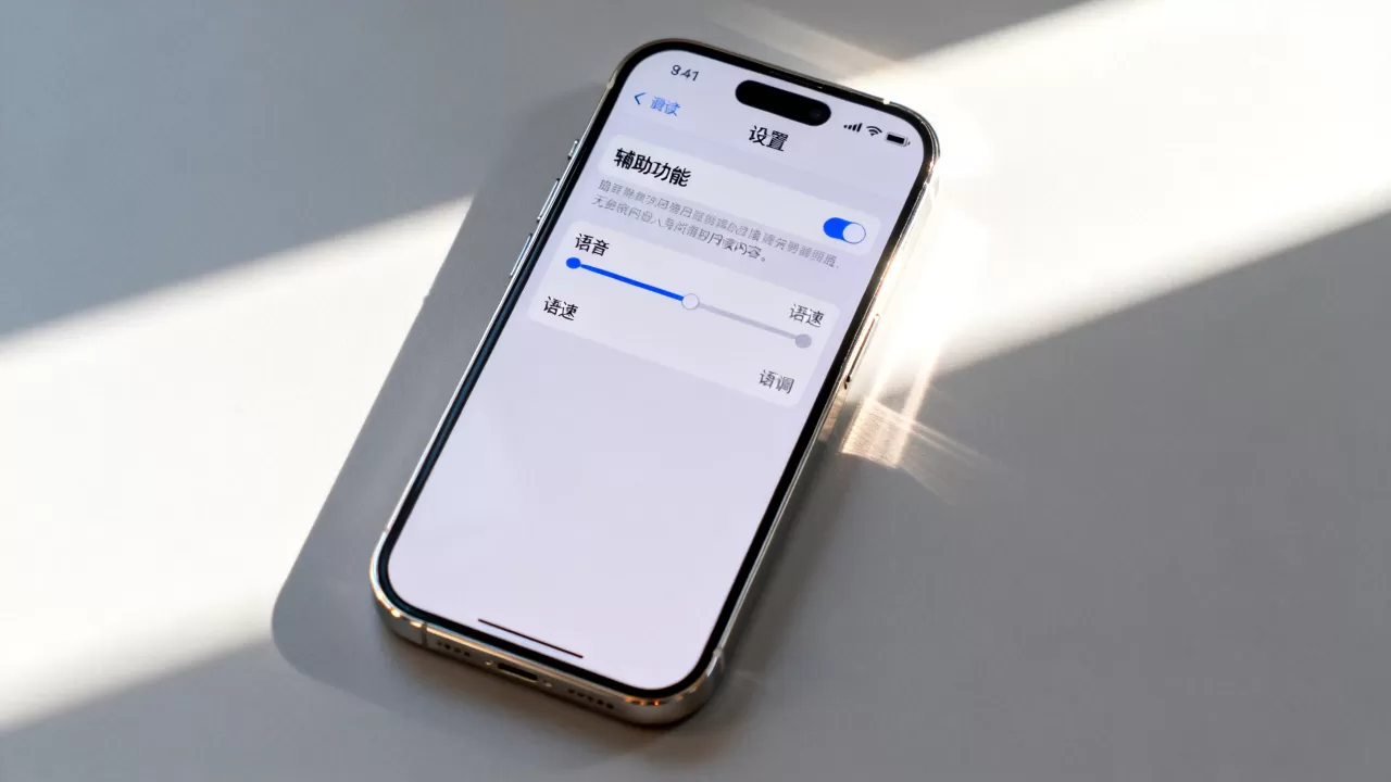 iphone朗读小说怎么设置，iphone朗读小说