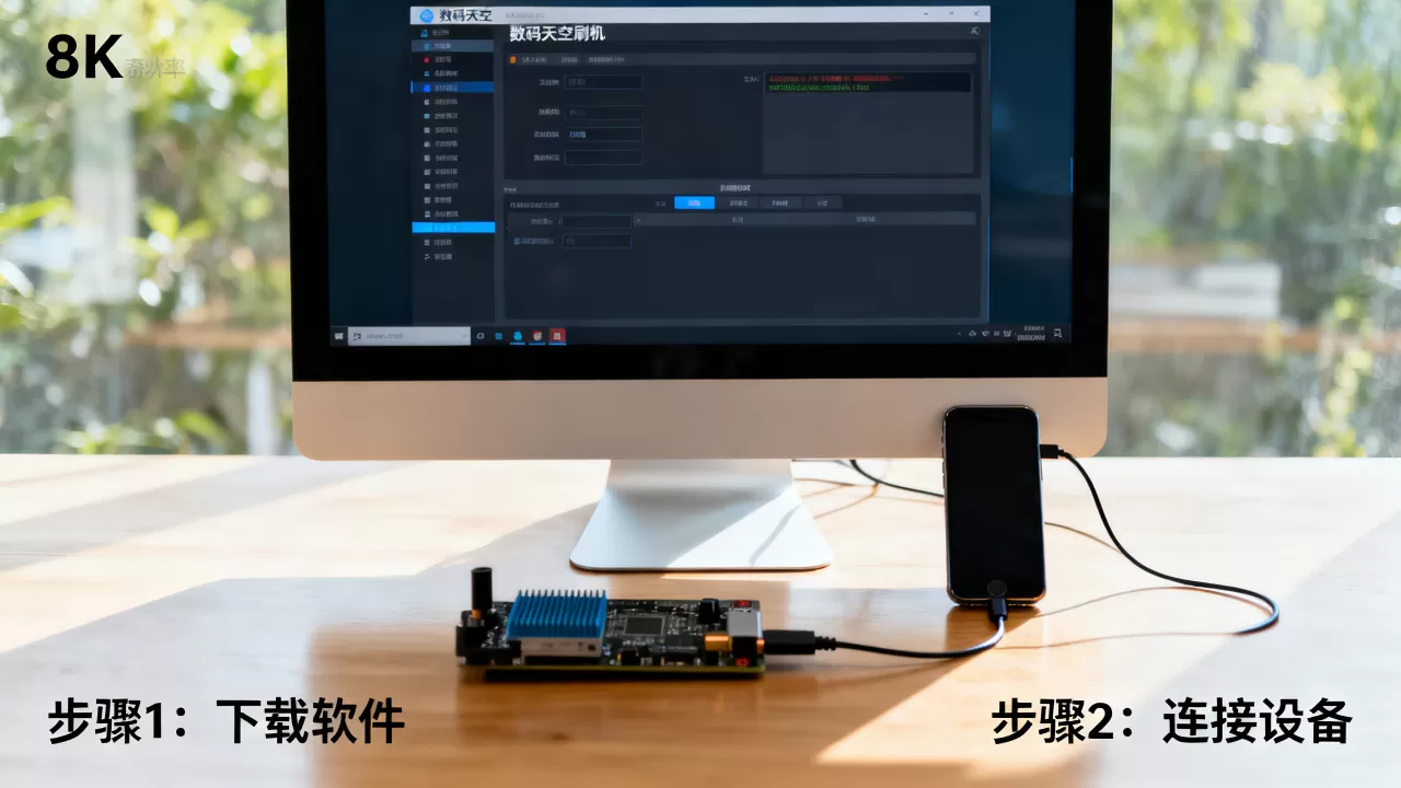 数码天空刷机软件怎么用，数码天空刷机