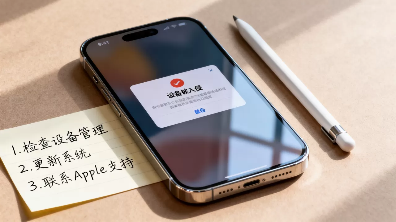 iphone手机被入侵怎么办，iphone手机入侵