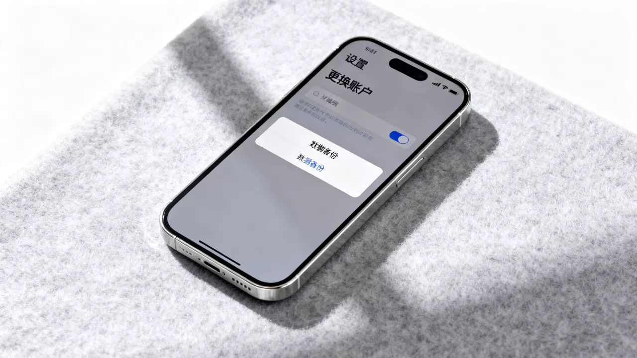 iphone更换账户后数据还在吗，iphone更换账户