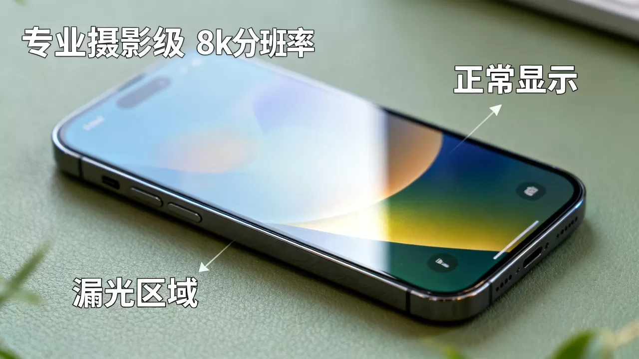 iPhone屏幕有漏光正常吗，iPhone屏幕漏光