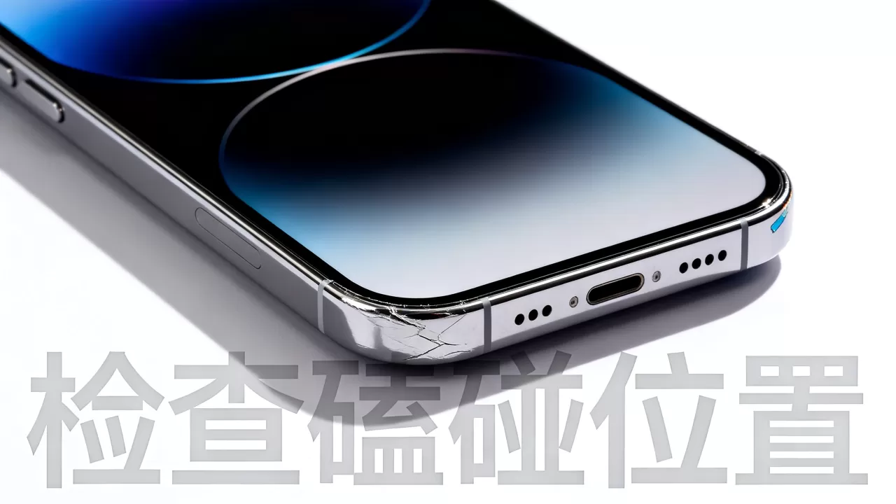 iphone边框磕碰怎么办，iphone边框磕碰