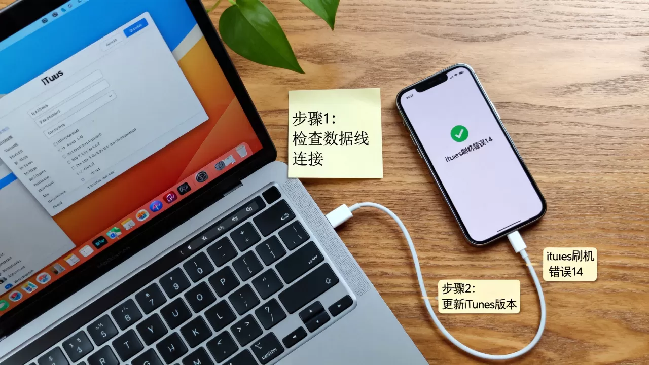itunes刷机报错14怎么办，itunes刷机错误14解决方法