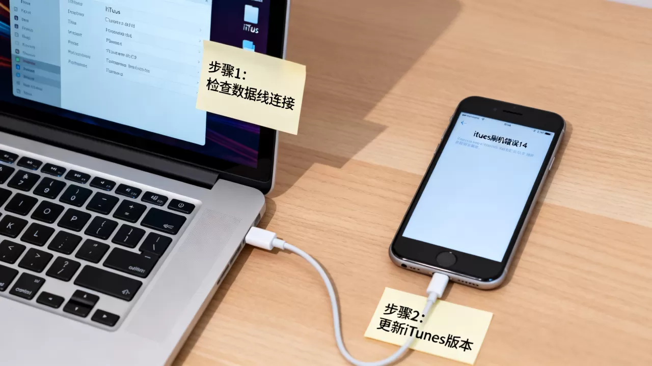 itunes刷机报错14怎么办，itunes刷机错误14解决方法
