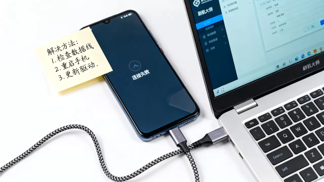 手机连不上刷机大师怎么办，刷机大师连接失败解决方法