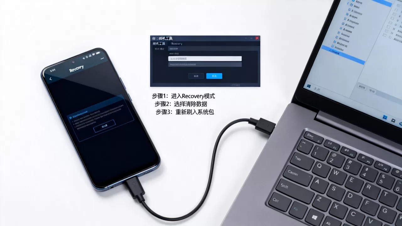 刷机精灵recovery教程，手机刷机失败怎么解决