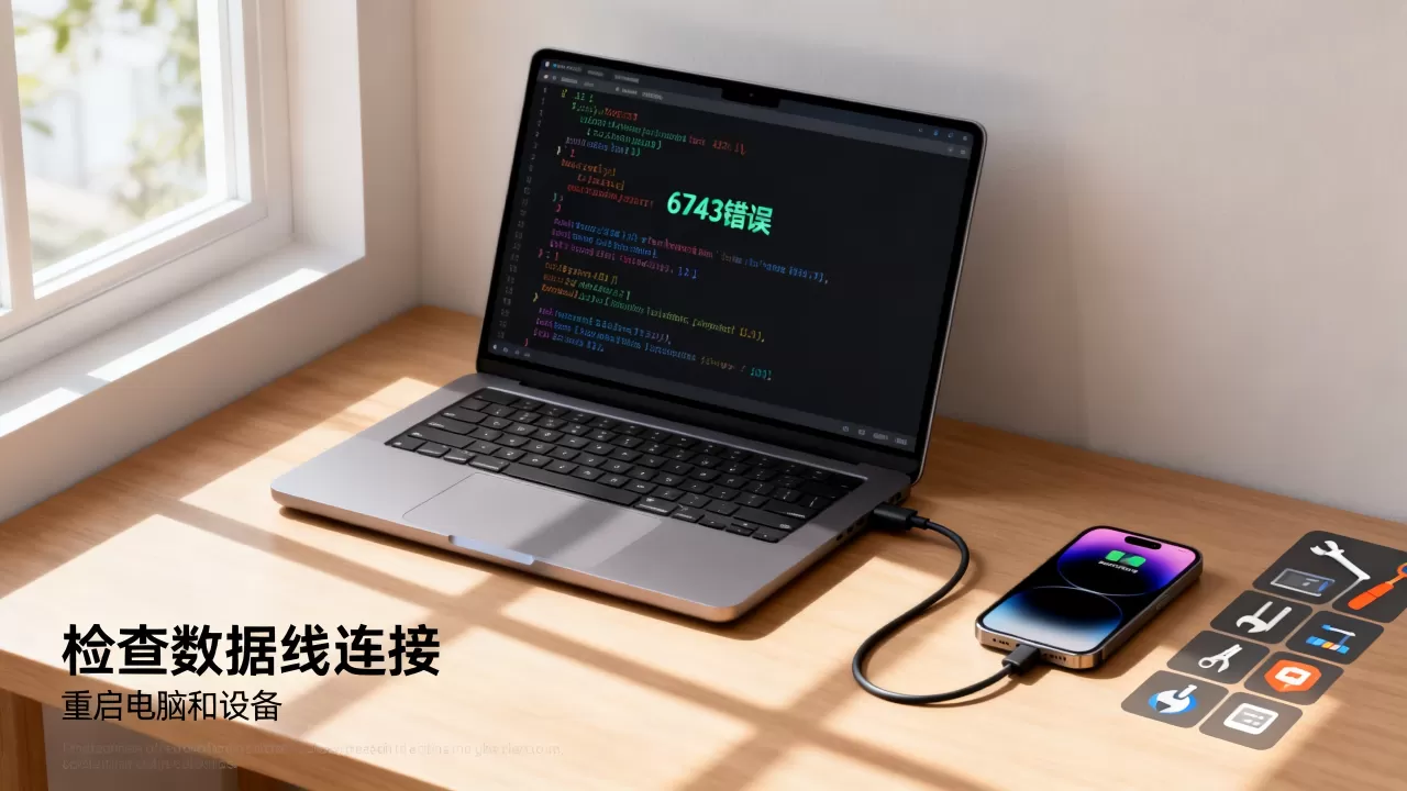 苹果刷机6743错误怎么解决？苹果刷机6743错误