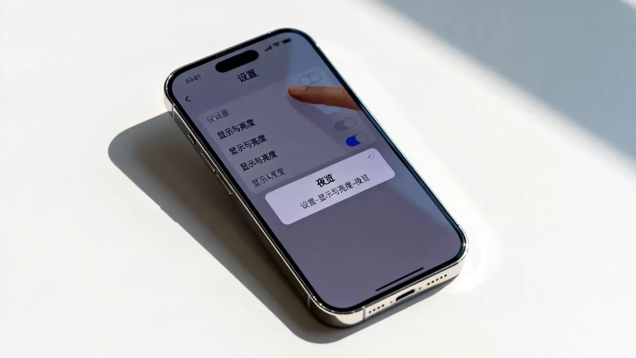 iphone减弱蓝光怎么设置，iphone怎么减少蓝光