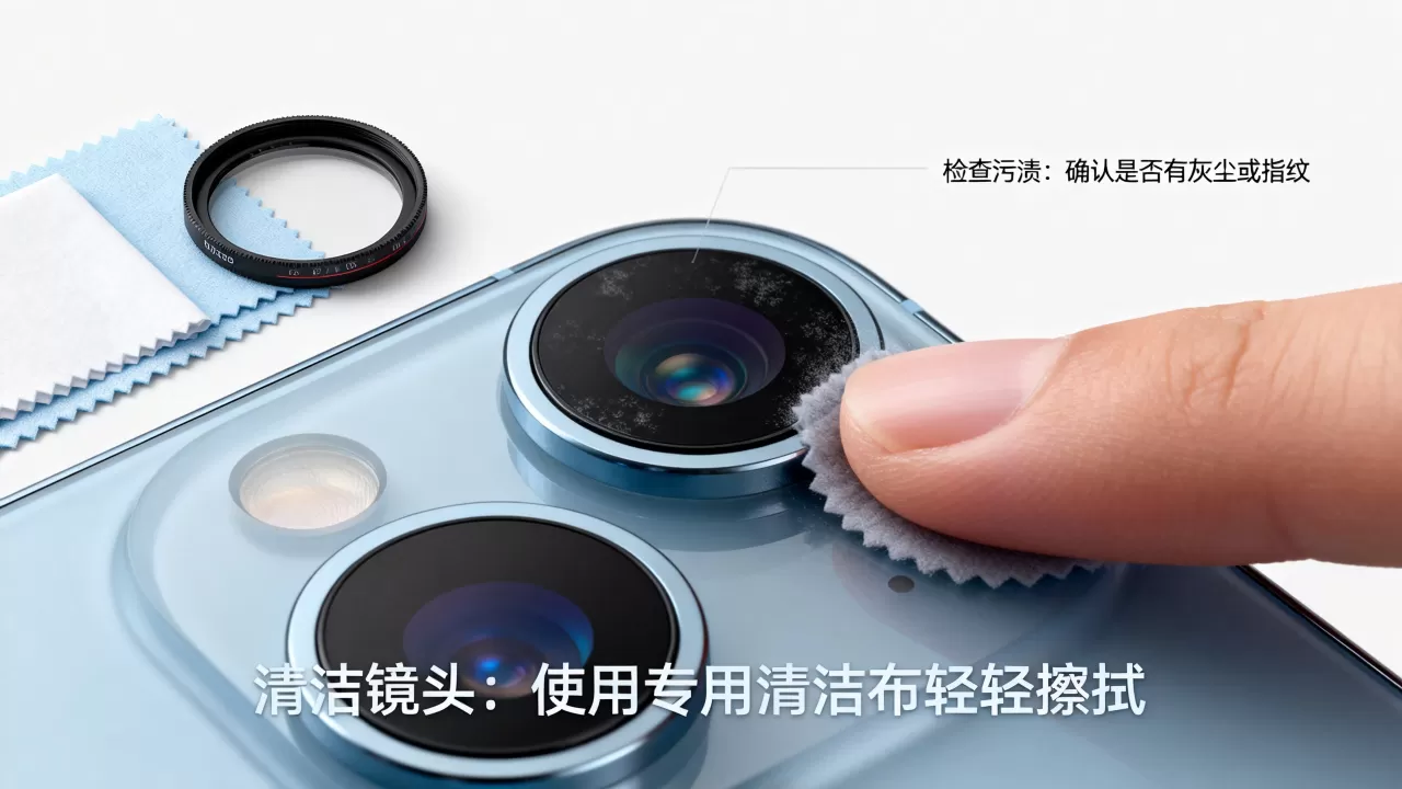 iphone相机镜头模糊怎么办，iphone相机镜头