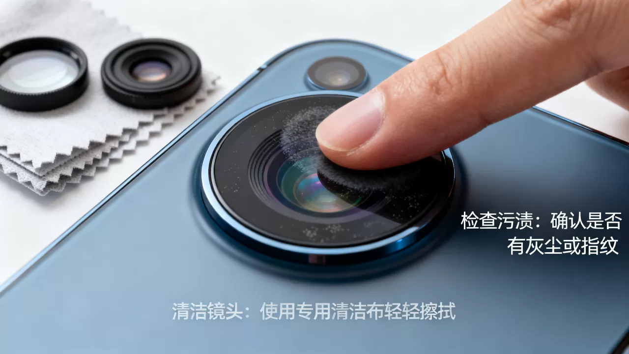 iphone相机镜头模糊怎么办，iphone相机镜头