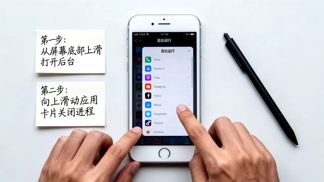 iphone进入后台运行怎么解决，iphone后台杀进程