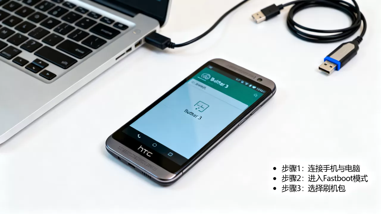 htc butterfly 3刷机教程，htc butterfly 3刷机