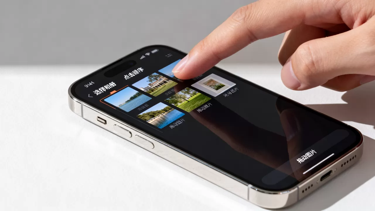 iphone图片排序怎么操作，iphone图片排序