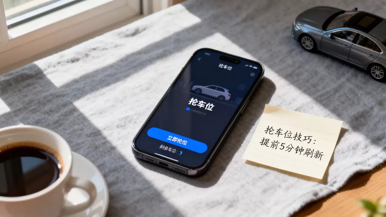 iphone抢车位怎么玩，iphone抢车位