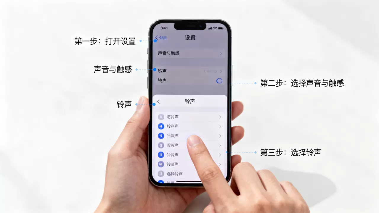 怎么给iPhone换铃声，iPhone铃声设置