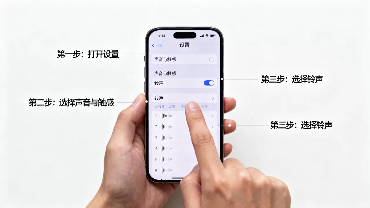 怎么给iPhone换铃声，iPhone铃声设置