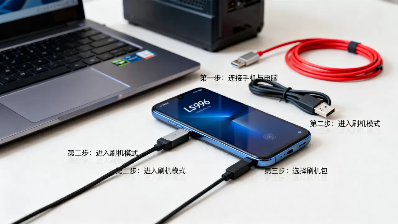 ls996刷机教程，ls996刷机