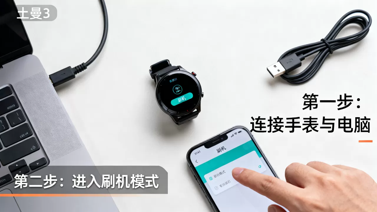 土曼3智能手表刷机教程，土曼3手表怎么刷机