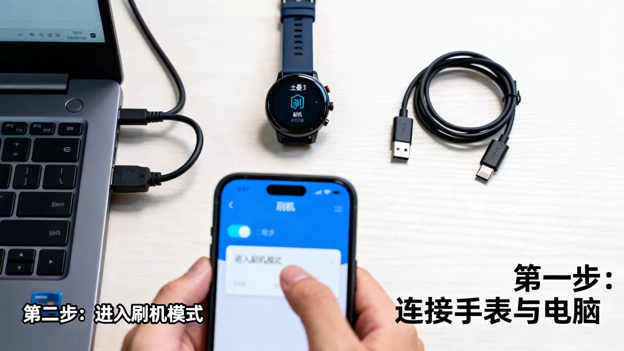 土曼3智能手表刷机教程，土曼3手表怎么刷机
