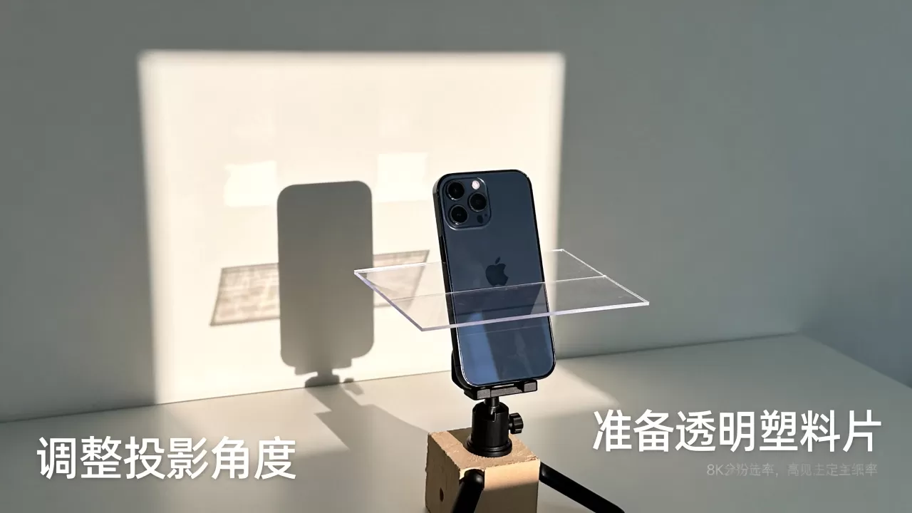 iphone自制投影怎么做，iphone自制投影