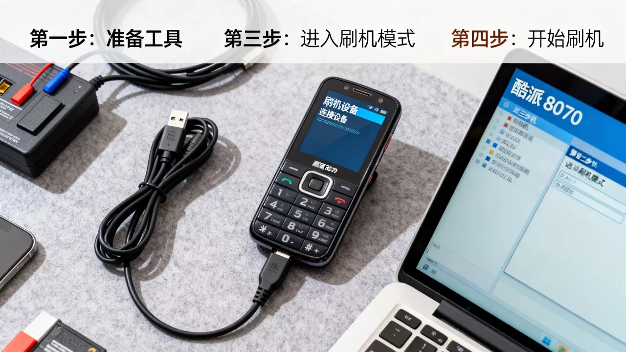 酷派8070刷机教程，酷派8070怎么刷机