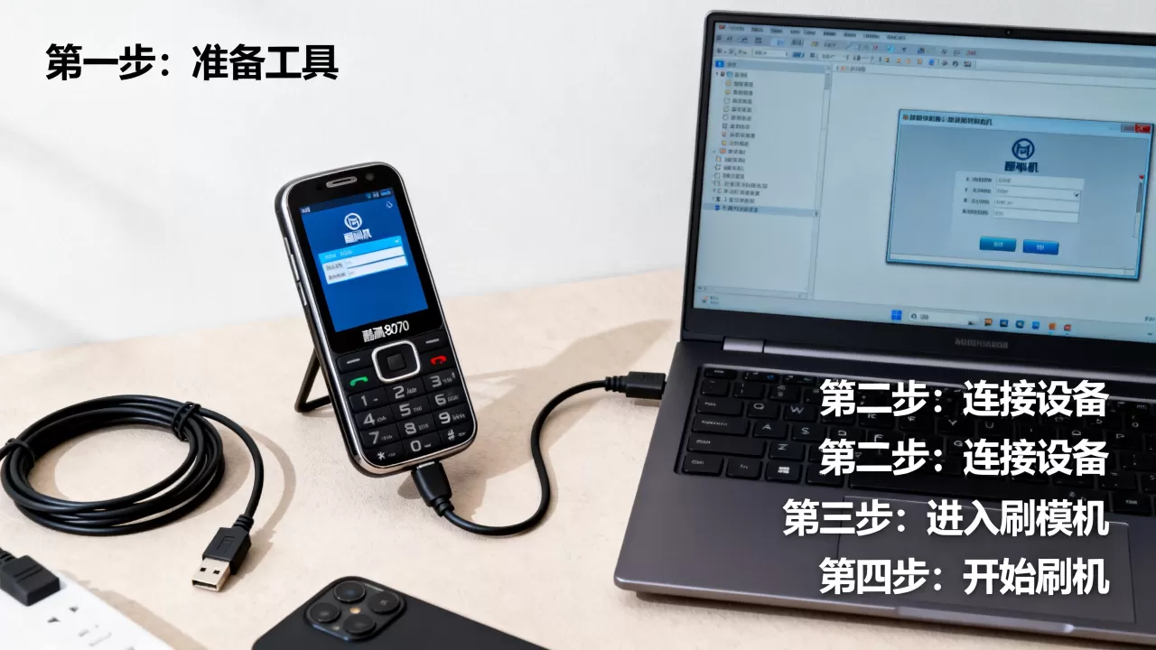 酷派8070刷机教程，酷派8070怎么刷机