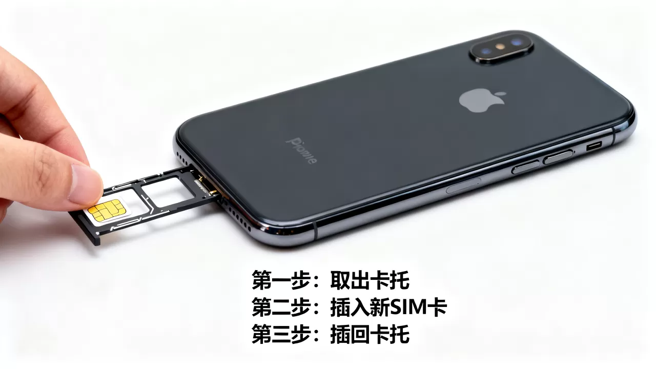 iphone如何换卡，iphone换SIM卡教程
