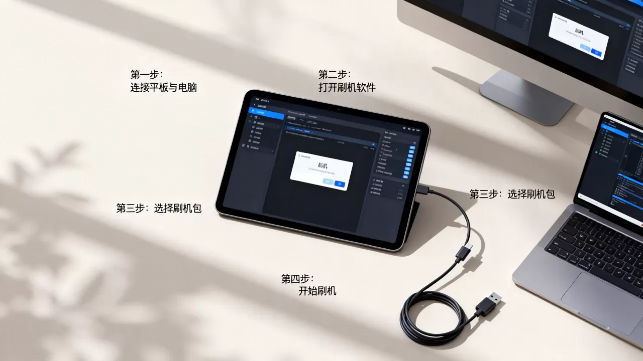 平板电脑刷机图解，平板电脑刷机教程详细步骤