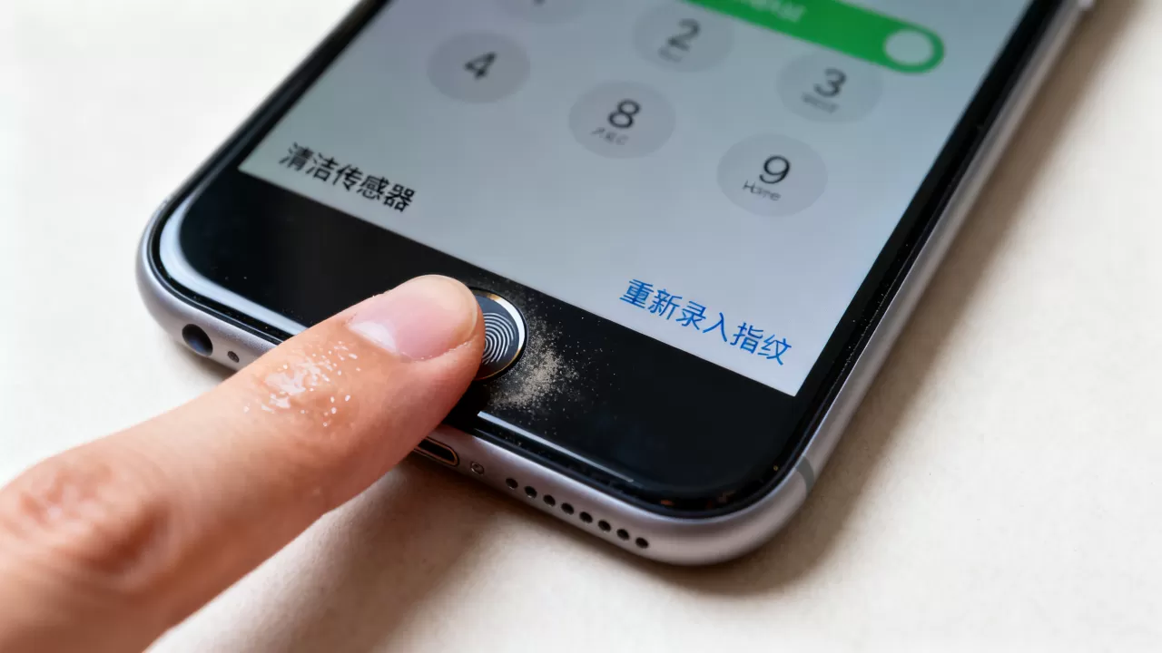 iphone指纹无效怎么办，iphone指纹识别失灵