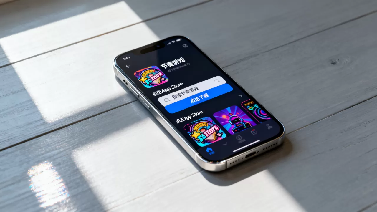 iphone节奏游戏怎么下载，iphone节奏游戏