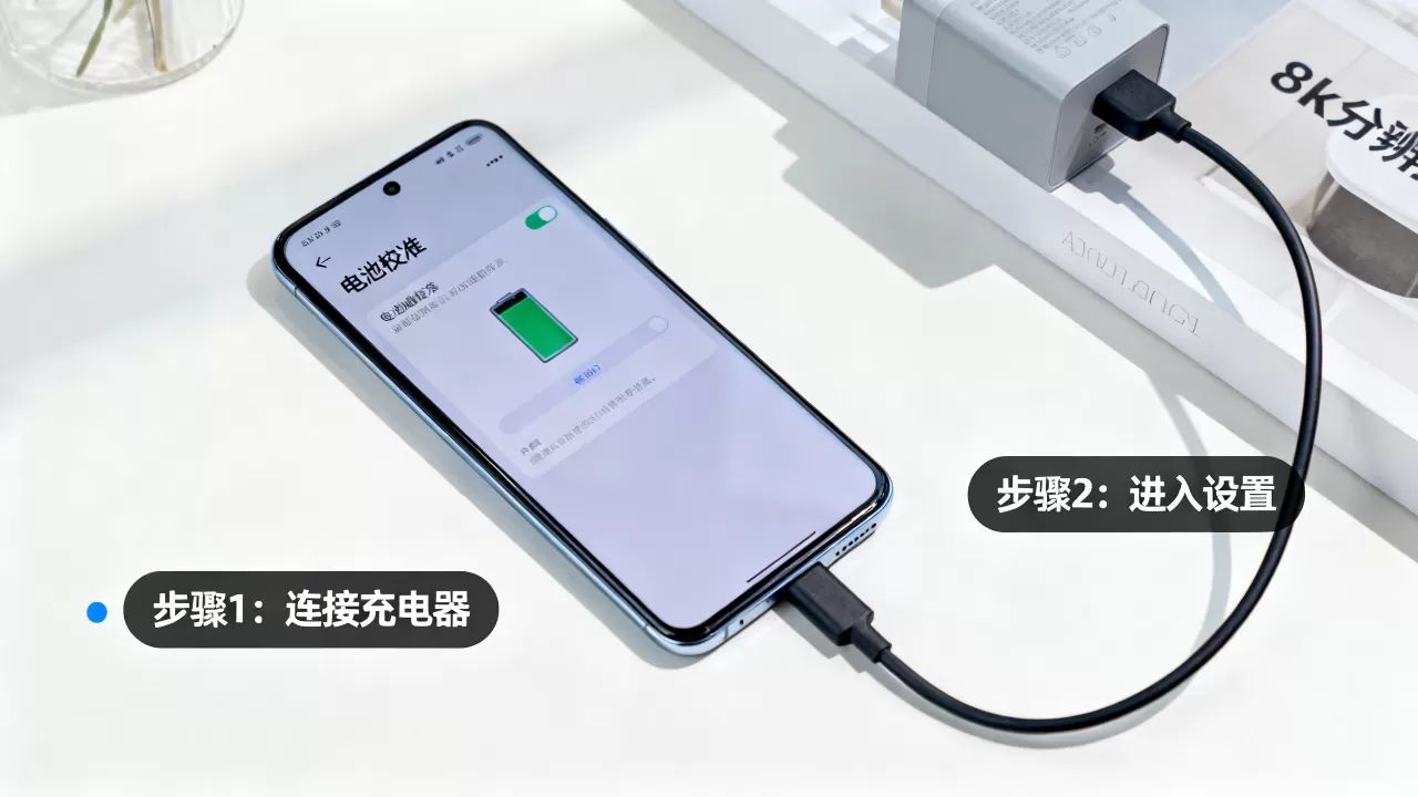 刷机后电池校准方法，手机电池校准
