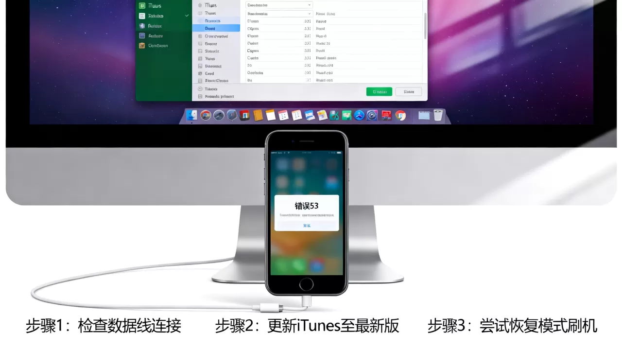 ios刷机报错53怎么办，ios刷机报错53解决方法